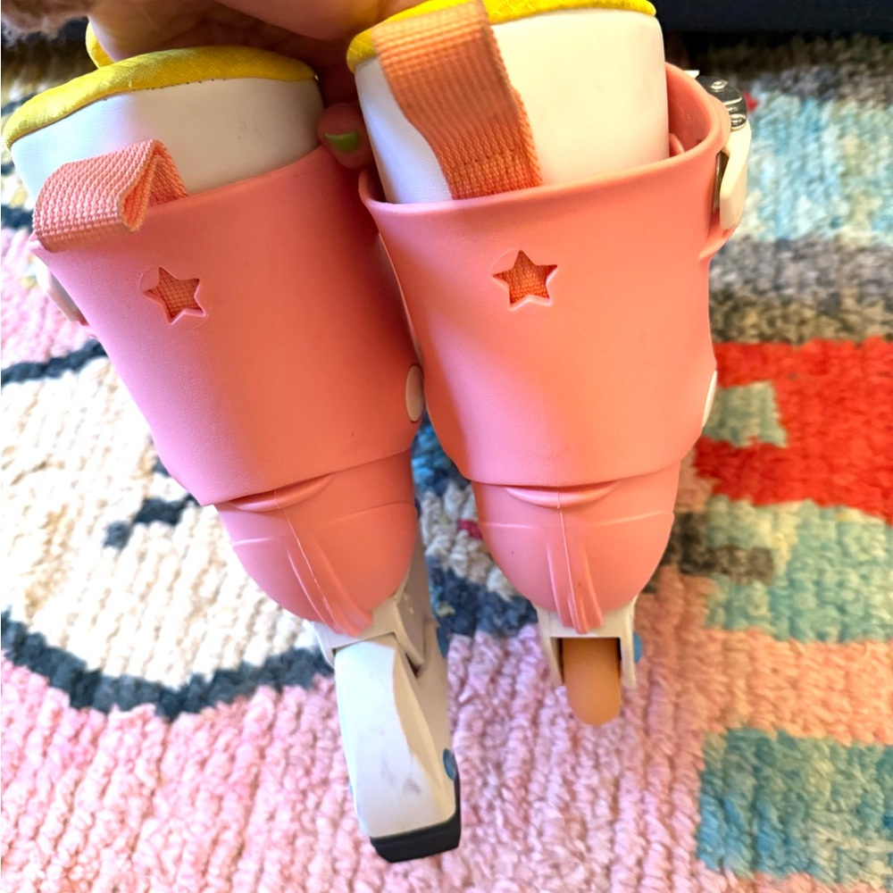 Impala Women's Pink Inline Roller Skates - Yellow Accents - Picture 6 of 6